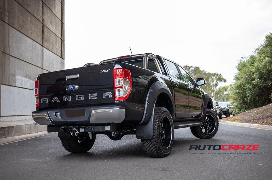 FORD RANGER GD10 GLOSS BLACK MILLED